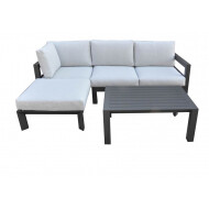 Loungeset Yana Aluminium + tafel - Nieuw sinds 02/06/2020 - Merk DDD - Materiaal Aluminium