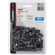 Powerplus Premium Ketting - Maat 1,5mm - 76 Tanden - 500mm - Gehard Staal - Merk Powerplus