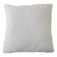 Coussin Kys - Carré - 45x45cm - Crème - Marque DDD - Couleur Crème
