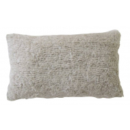 Coussin Tela - Rectangulaire - 30x50cm - Crème - Marque DDD - Couleur Crème
