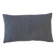 Coussin Kumas - Rectangulaire - 30x50cm - Gris foncé - Marque DDD - Couleur Gris foncé