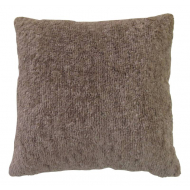 Coussin Tela - Carré - 60x60cm - Café - Marque DDD - Couleur Café