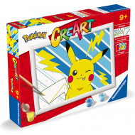 Ravensburger CreArt Pikachu - Peinture par Numéros - Dès 9 ans - Age à partir de 9 ans