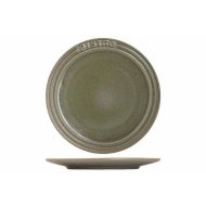 Cosy&Trendy Bistro Thyme Green Assiette Plate - Ø27,5cm - Grès - Vert - Matériel Poterie - Couleur Vert