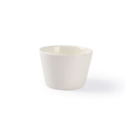 Gusto Kom - 8x5cm - Porselein - Wit - Kleur Wit - Materiaal Porselein
