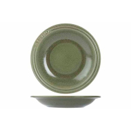 Cosy&Trendy Bistro Thyme Green Assiette Creuse - Ø26cm - Grès - Vert - Couleur Vert - Matériel Poterie
