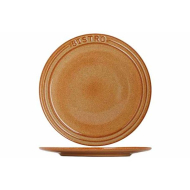 Cosy&Trendy Bistro Mustard Yellow Assiette Plate - Ø27,5cm - Grès - Jaune - Matériel Poterie - Couleur Jaune