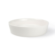 Gusto Assiette Creuse - 20x4,5cm - Porcelaine - Blanc - Matériel Porcelaine - Couleur Blanc