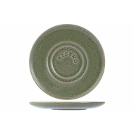 Cosy&Trendy Bistro Thyme Green Soucoupe - Ø13,5cm - Grès - Vert - Couleur Vert - Matériel Poterie