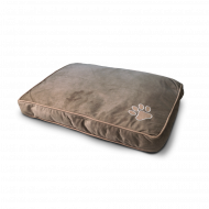 Coussin taupe 74x52x8 cm - Marque Euro Pet - Matériel Matière plastique - Caractéristiques Lavable - Convient pour Intérieur,Intérieur,Cage - Couleur Taupe - Forme Rectangulaire