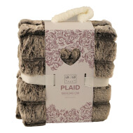 Plaid Comfy - 180x240cm - Grijs - Merk DDD - Kleur Grijs