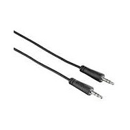 Cable audio 3,5 mm jack-3,5 mm jack stereo 3 m 1 star - Surmatelas - Marque Hama - Type de câble JACK (3,5)