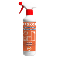 Chemiekor Prokor Dégraissant  - Hotte/Barbecue/Cuisinière/Four - 0,5L - Marque Chemiekor - Mentions de danger (Phrases H) H314: Provoque des brûlures graves et des lésions oculaires. - Conseils de prudence (Phrases P) P501 : Éliminer correctement le conte
