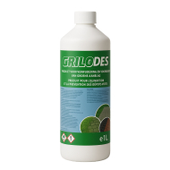 Chemiekor Grilo Ontmosser - 1L - Merk Chemiekor - Veiligheidsaanwijzingen (P-zinnen) P264: Na het werken met dit product ... grondig wassen. ,P280: Beschermende handschoenen/beschermende kleding/oogbescherming/gezichtsbescherming dragen.,P310: Onmiddellij