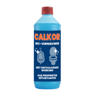 Chemiekor Calkor Nettoyant WC à formule détartrante - 1L - Marque Chemiekor - Conseils de prudence (Phrases P) P501 : Éliminer correctement le contenu/récipient.,P301+P330+P331 : Après ingestion : rincer la bouche -- NE PAS faire vomir.,P305+P351+P338: EN