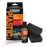 QUIXX Peinture rénovatrice plastique noir - 75ml - Finition noire - protection UV - anti-saleté