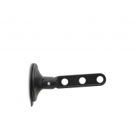 Brabantia Crochet à Cintres avec Ventouse - Plastique - Noir - Marque Brabantia