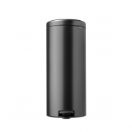 Brabantia NewIcon Poubelle à Pédale G - 30L - Gris Foncé - Marque Brabantia - Couleur Gris foncé - Contenu 30 l