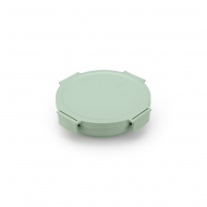Brabantia Make & Take Boîte à Lunch Ronde - 1L - Plastique - Vert Jade - Marque Brabantia - Matériel Matière plastique - Couleur Vert