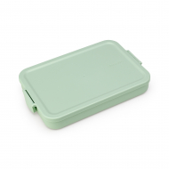 Brabantia Make & Take Boîte à Lunch Plate - 1,1L - 3,7x16,6x25,5cm - Plastique - Vert Jade - Marque Brabantia - Couleur Vert - Matériel Matière plastique