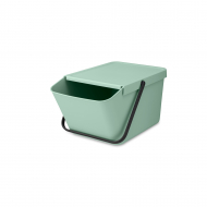 Brabantia Sort & Go Stapelbare Afvalemmer - 20L - Jade Groen - Merk Brabantia - Inhoud 20 l - Kleur Groen