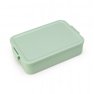 Brabantia Make & Take Boîte à Lunch Large - 2L - 6,2x16,7x25,5cm - Plastique - Vert Jade - Marque Brabantia - Couleur Vert - Matériel Matière plastique