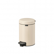 Brabantia NewIcon Poubelle à Pédale V - 3L - Beige - Marque Brabantia - Couleur Beige - Contenu 3 l