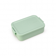 Brabantia Make & Take Boîte à Lunch Medium - 1,1L - 5,5x13,5x20cm - Plastique - Vert Jade - Marque Brabantia - Matériel Matière plastique - Couleur Vert