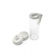 Brabantia Make & Take Gourde - Avec Filtre - 0,5L - Plastique - Gris Clair - Marque Brabantia - Contenu 0,5 L - Couleur Gris