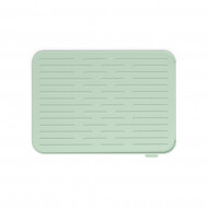 Brabantia SinkSide Tapis Égouttoir - 0,9x43,8x32,5cm - Silicone - Vert Jade - Marque Brabantia