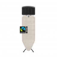 Brabantia Strijkplank C - Metalen Stoomunithouder - 8mm Schuimlaag - 124x45cm - Grijs - Merk Brabantia - Opties Nvt - Kleur Grijs