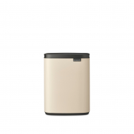 Brabantia Bo Afvalemmer B - 7L - Beige - Merk Brabantia - Inhoud 7 l - Kleur Beige