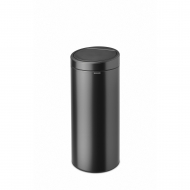 Brabantia Touch Bin New Vuilbak G - 30L - Donkergrijs - Merk Brabantia - Kleur Donkergrijs - Inhoud 30 l