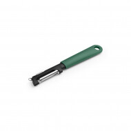Brabantia Tasty+ Épluche-Légumes Pivotant avec Zesteur - 2-en-1 - Vert Sapin - Marque Brabantia