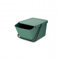 Brabantia Sort & Go Stapelbare Afvalemmer - 20L - Dennegroen - Merk Brabantia - Kleur Dennengroen - Inhoud 20 l