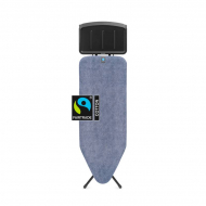 Brabantia Strijkplank C - Metalen Stoomunithouder - 8mm Schuimlaag - 124x45cm - Blauw - Merk Brabantia - Opties Nvt - Kleur Blauw