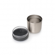 Brabantia Make & Take Pot à Lunch Isotherme - 0,5L - Acier - Gris Foncé - Marque Brabantia - Contenu 0,5 L - Couleur Gris foncé
