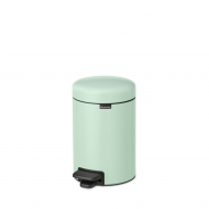 Brabantia NewIcon Poubelle à Pédale V - 3L - Vert Jade - Marque Brabantia - Contenu 3 l - Couleur Vert