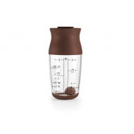Lékué Shaker à Pâtes pour Crêpes - Ø9x19cm - Brun - Marque Brabantia