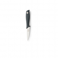 Brabantia Tasty+ Couteau à Éplucher - Gris Foncé - Marque Brabantia