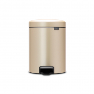 Brabantia NewIcon Pedaalemmer W - 5L - Goud - Merk Brabantia - Kleur Goud - Inhoud 5 l