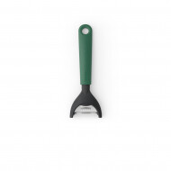 Brabantia Tasty+ Épluche-Légumes en Y avec Zesteur - 2-en-1 - Vert Sapin - Marque Brabantia