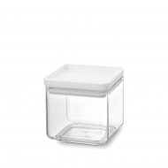 Brabantia Tasty+ Boîte à Provisions Empilable - Carré - 0,7L - 11,1x11,1x10,6cm - Gris Clair - Marque Brabantia - Couleur Gris - Matériel Matière plastique