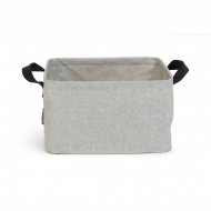 Brabantia Panier à Linge Pliable - 35L - 26x37x44cm - Gris Clair - Marque Brabantia - Contenu 35 l - Matériel Tissu - Couleur Gris