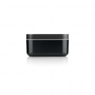 Lékué Bac à Glaçons avec Boîte de Stocker - 12x22,5x12,5cm - Noir - Marque Brabantia