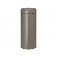 Brabantia Touch Bin New Vuilbak G - 30L - Platinum - Merk Brabantia - Kleur Platinum - Inhoud 30 l