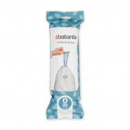 Brabantia PerfectFit Sacs Poubelles O - Lien de Serrage - 30L - 20 pièces - Marque Brabantia - Couleur Blanc