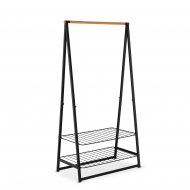 Brabantia Linn Kledingrek Large - 190x57x99,5cm - Zwart - Merk Brabantia