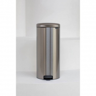 Brabantia NewIcon Pedaalemmer G - Fingerprint Proof - 30L - Mat Staal - Merk Brabantia - Kleur Staal - Inhoud 30 l