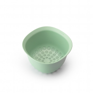 Brabantia Tasty+ Passoire - 2,4L - 13,2x21,5x21,5cm - Plastique - Vert Jade - Marque Brabantia - Matériel Matière plastique
